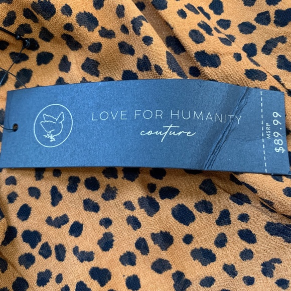 Burnt orange pattern skirt - Picture 3 of 4